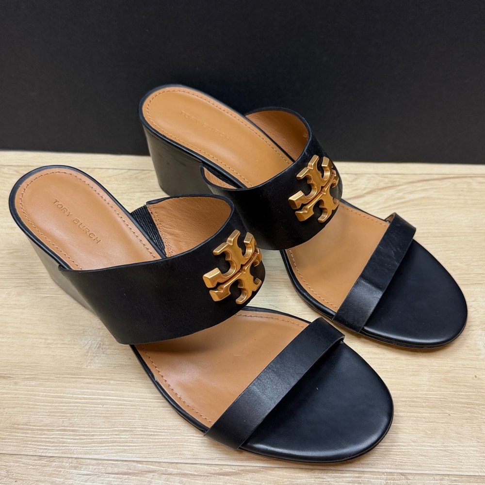 Tory Burch Everly 65MM Sandal Wedge, SIZE 11 US - Picture 3 of 11
